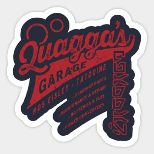 Quagga's Garage Sticker